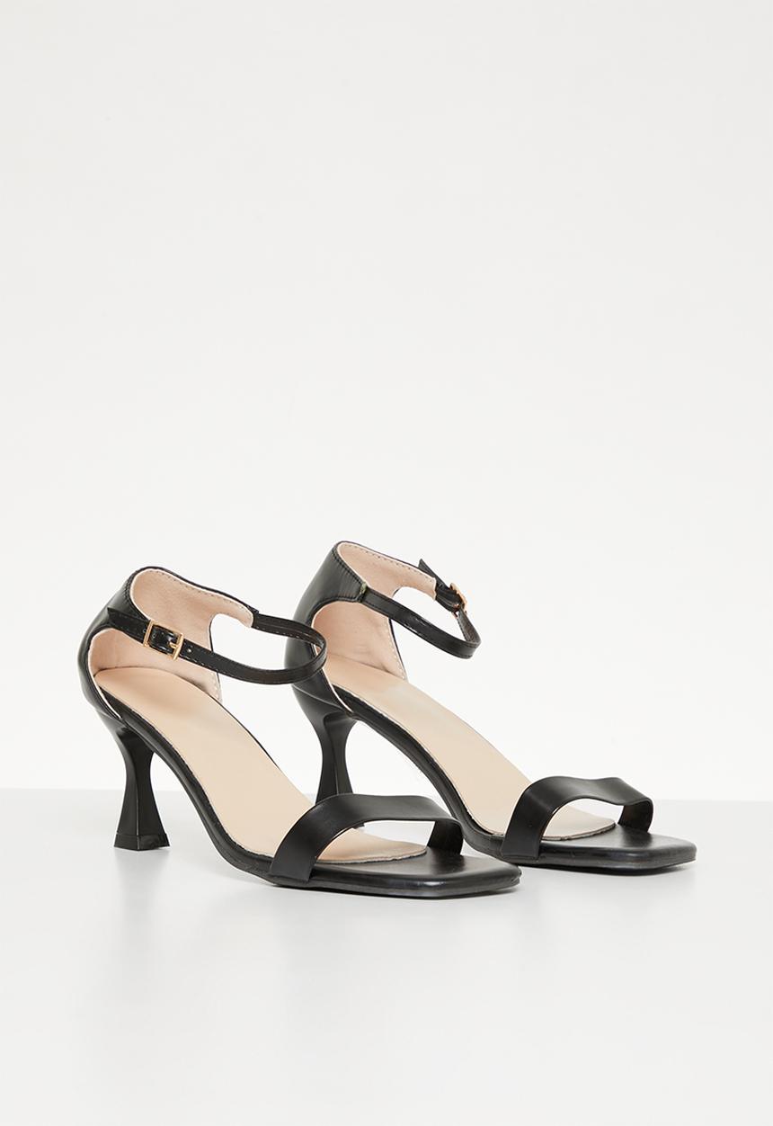 Pop Candy - Ankle strap sandals - black