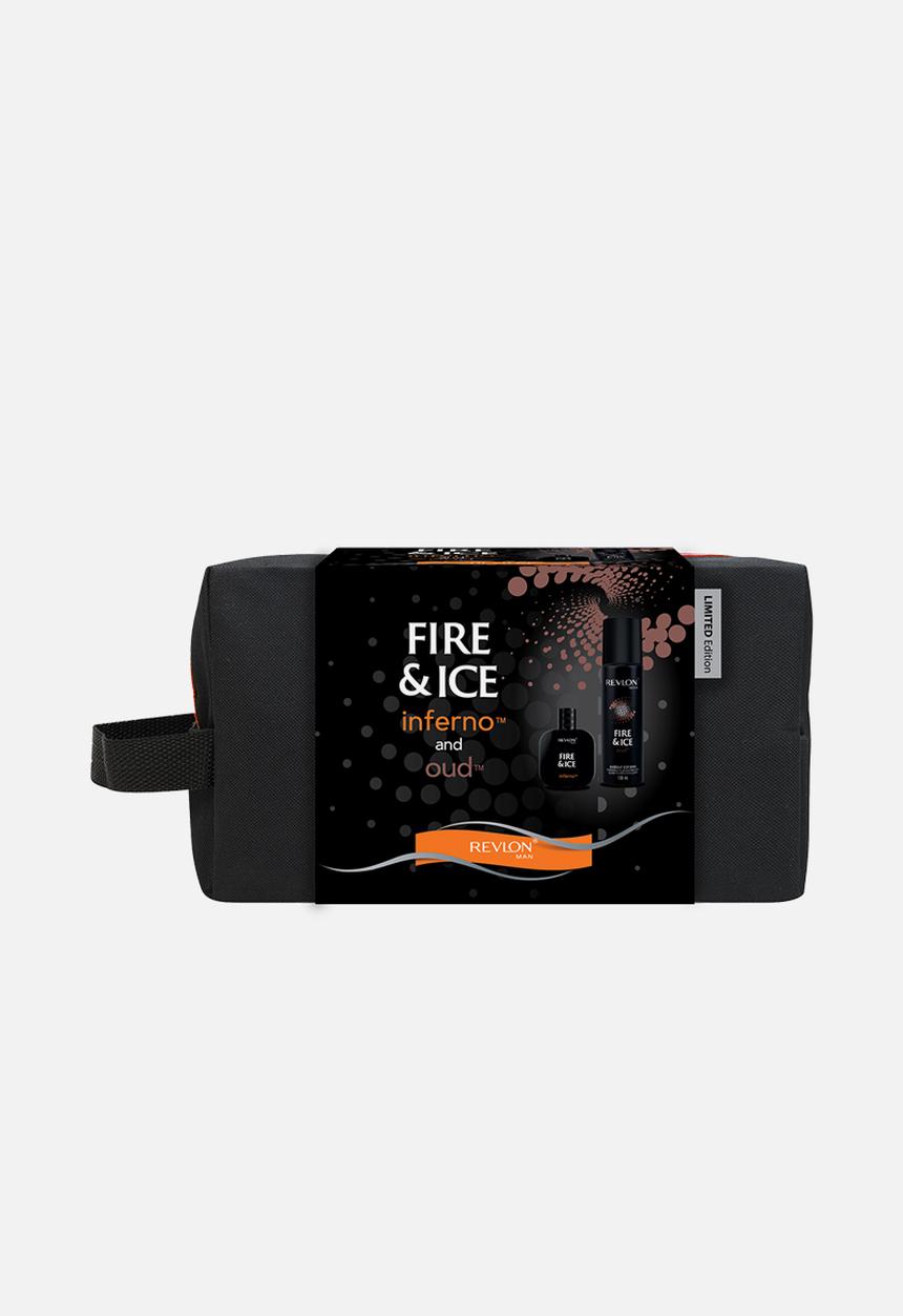 Revlon - Fire & Ice Oud Gift Bag + 100ml Inferno EDT Set