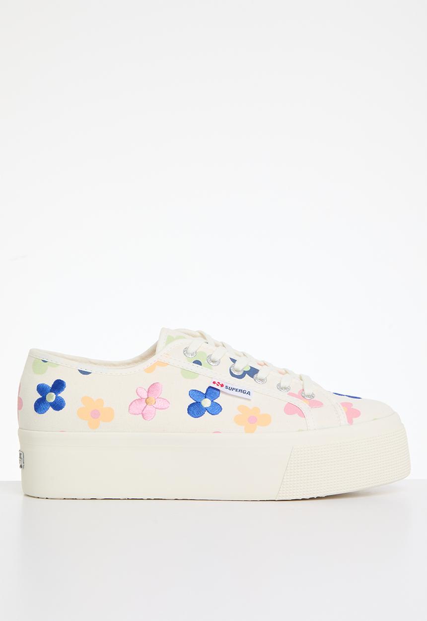 SUPERGA - 2790 Platform lil flower embroidery - florals