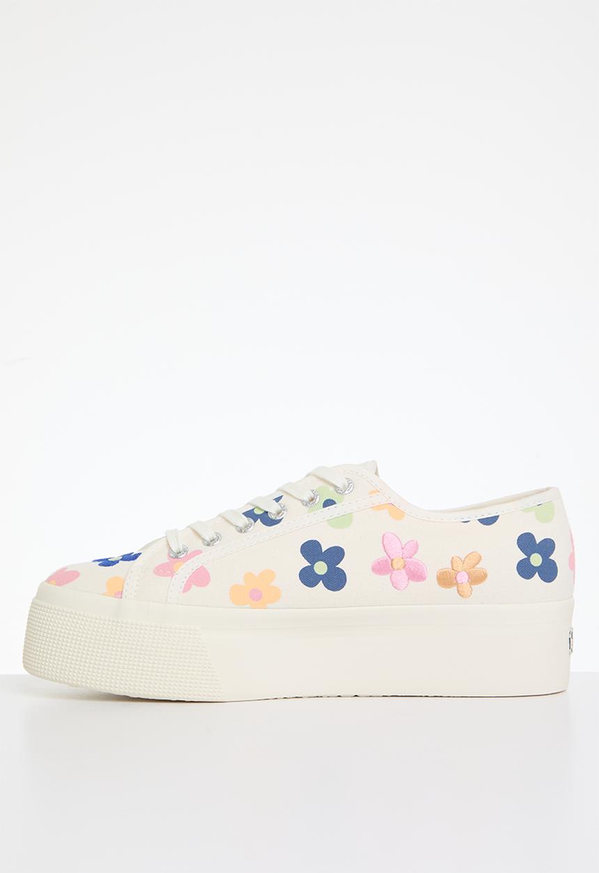 SUPERGA - 2790 Platform lil flower embroidery - florals