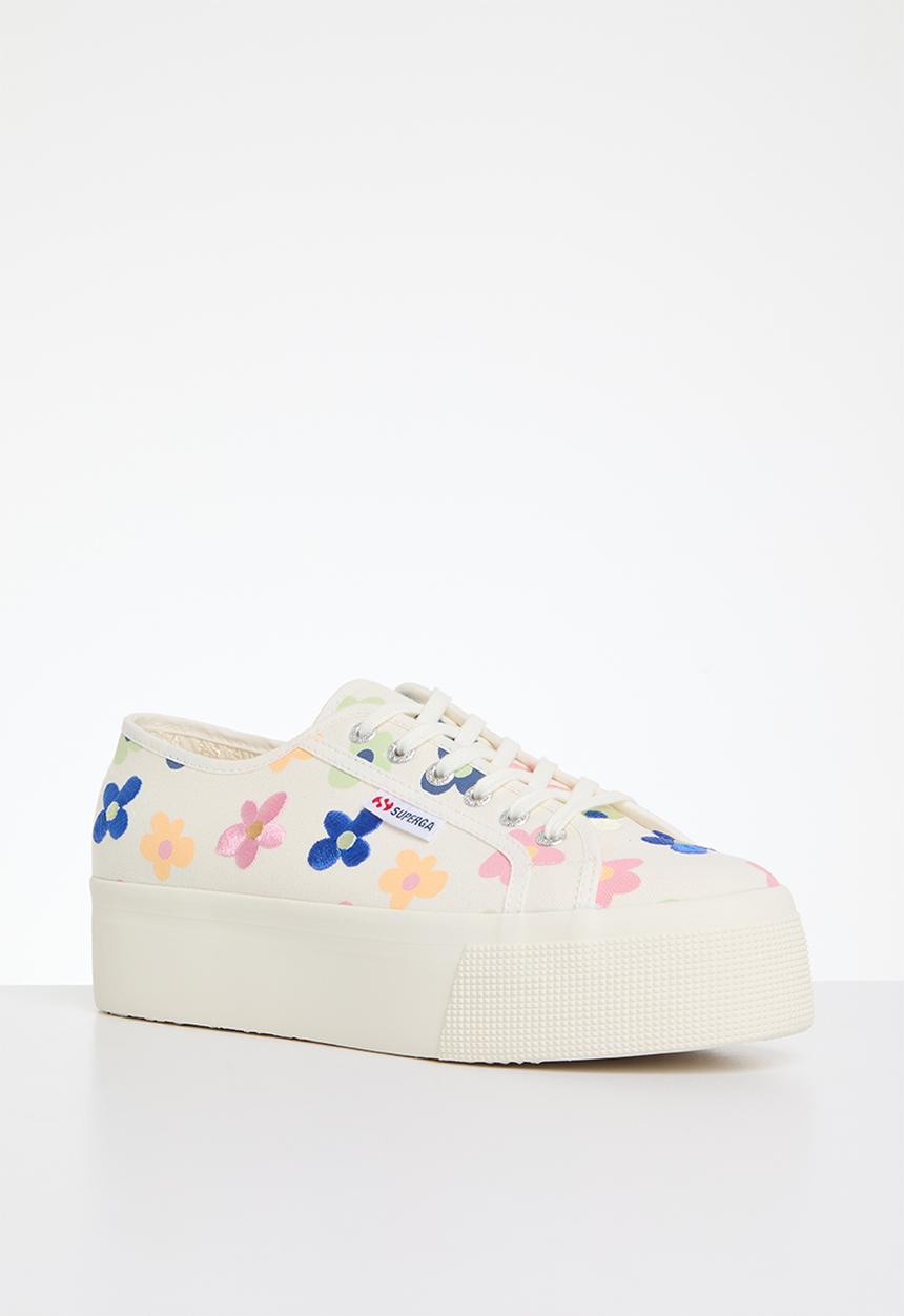 SUPERGA - 2790 Platform lil flower embroidery - florals