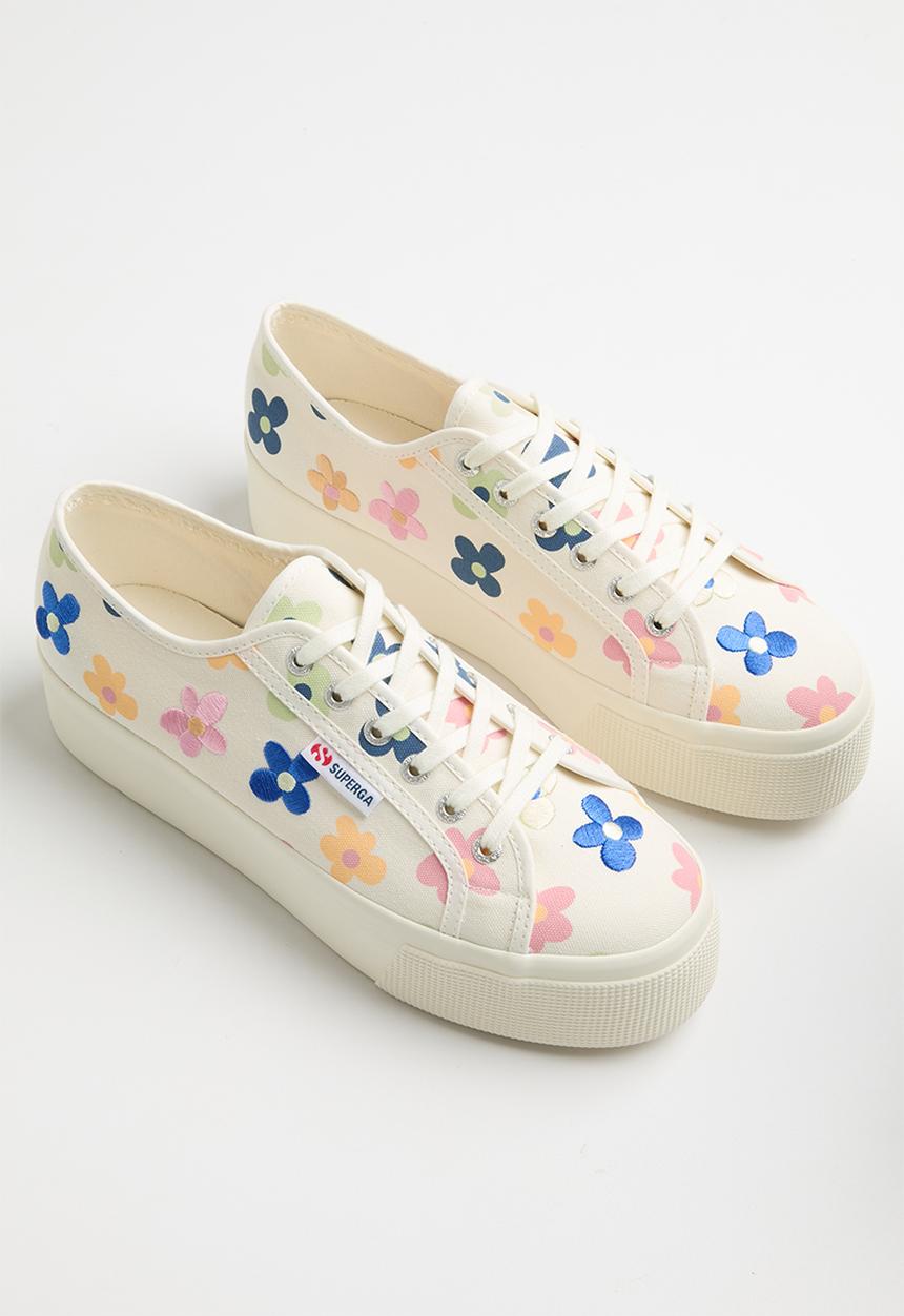SUPERGA - 2790 Platform lil flower embroidery - florals