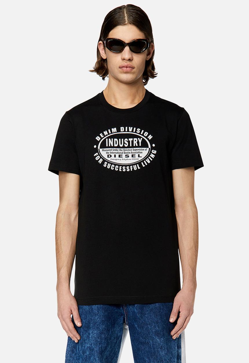 Diesel  - T-diegor-k60 t-shirt slim fit - black