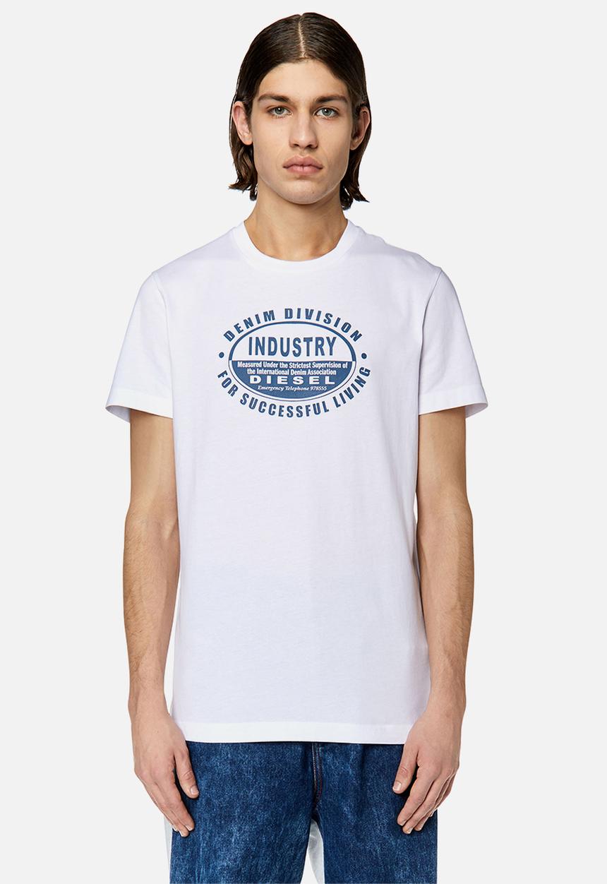 Diesel  - T-diegor-k60 t-shirt slim fit - white