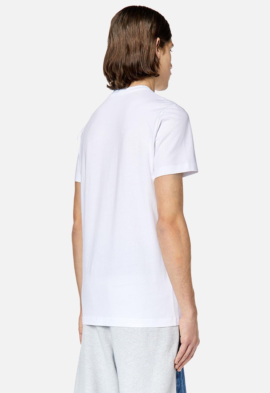 Diesel  - T-diegor-k60 t-shirt slim fit - white