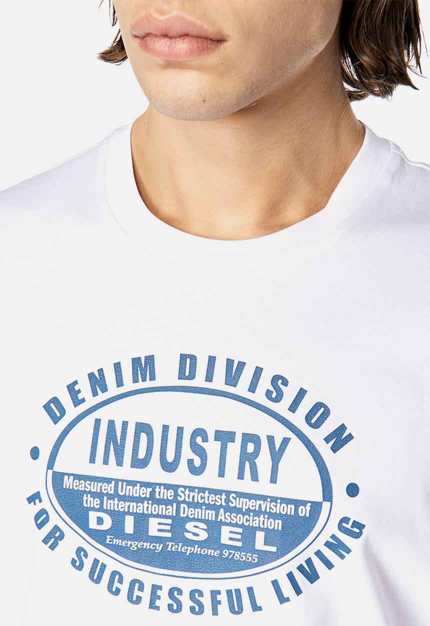 Diesel  - T-diegor-k60 t-shirt slim fit - white