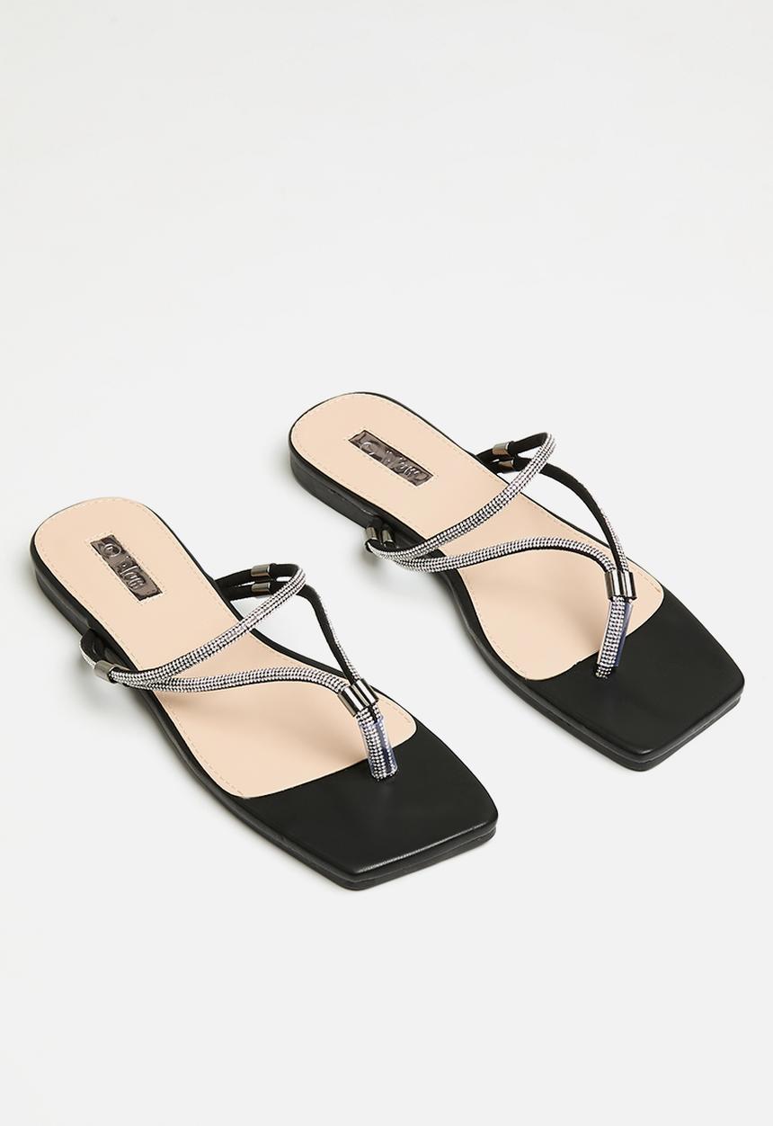Plum - Quinn Sandal - Black