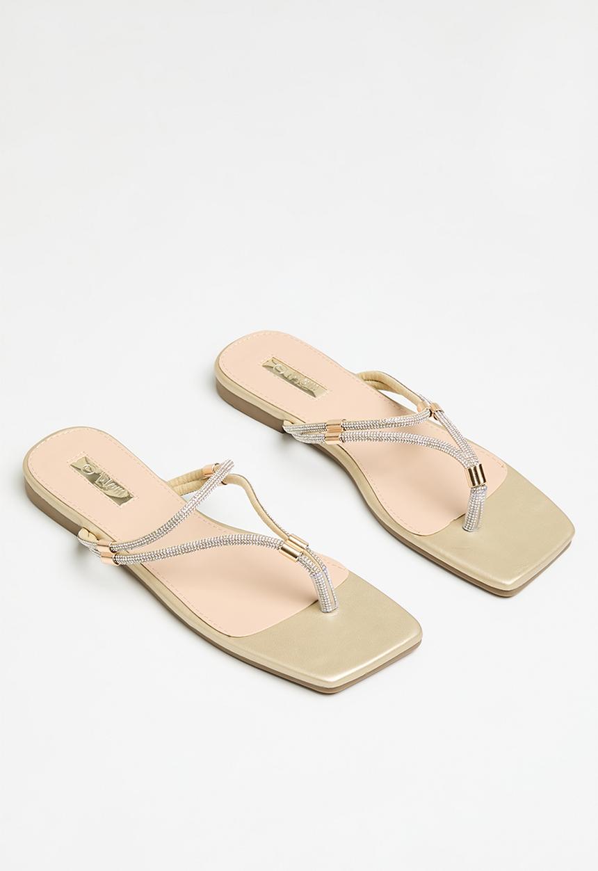 Plum - Quinn Sandal - Gold
