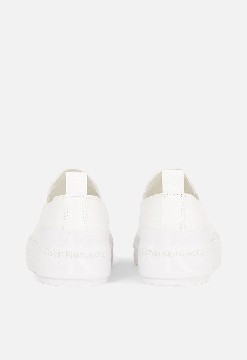 Calvin Klein - Bold vulc flatform slip-on - bright white