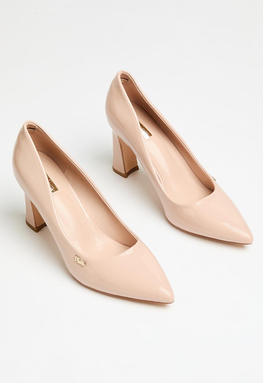 Plum - Blockheel court - beige