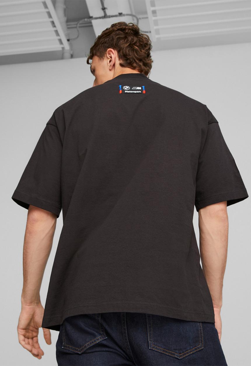 PUMA - BMW motorsport garage crew tee - black 