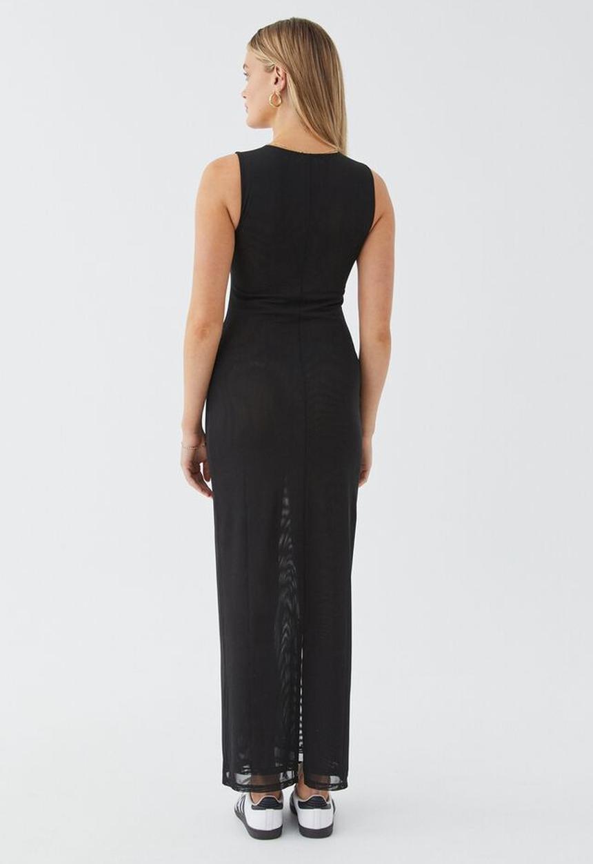 Supré  - Vivian mesh maxi dress - black