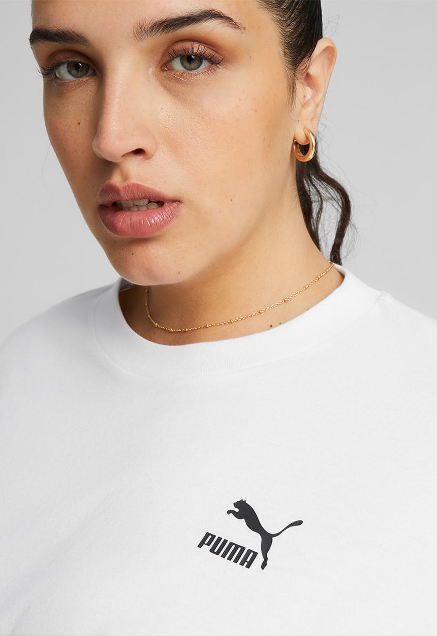 PUMA - Classics oversized tee - puma white