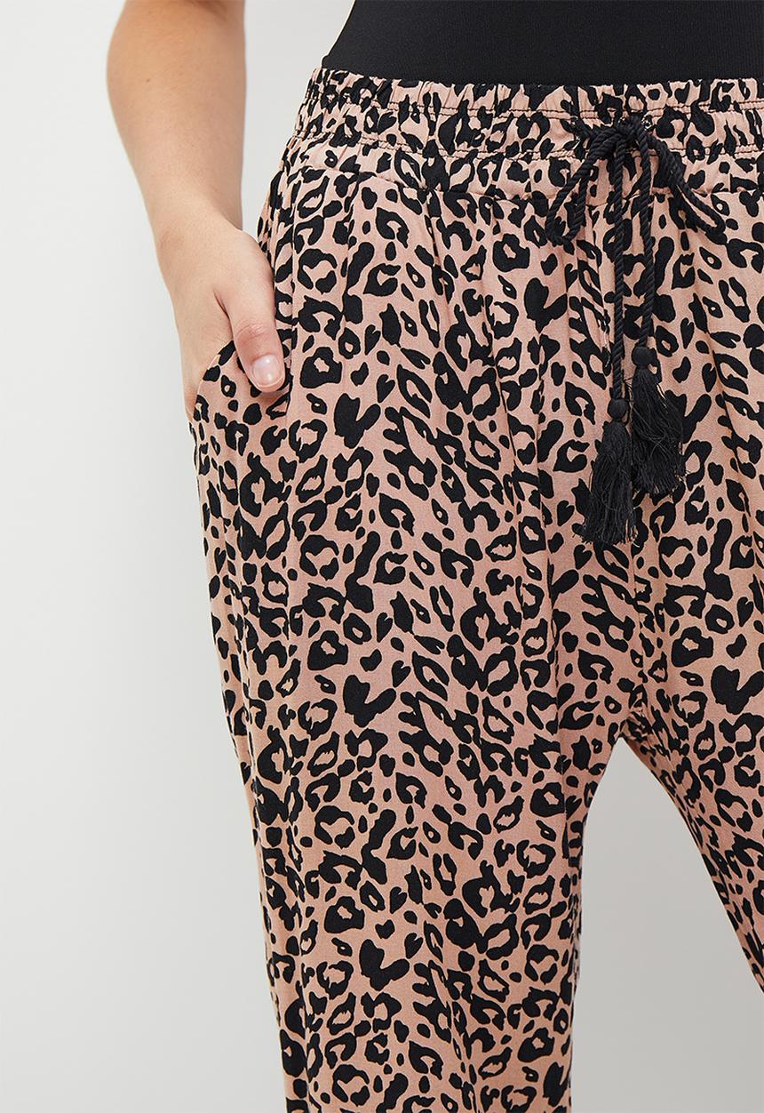 HAILYS - Print trousers - leopard