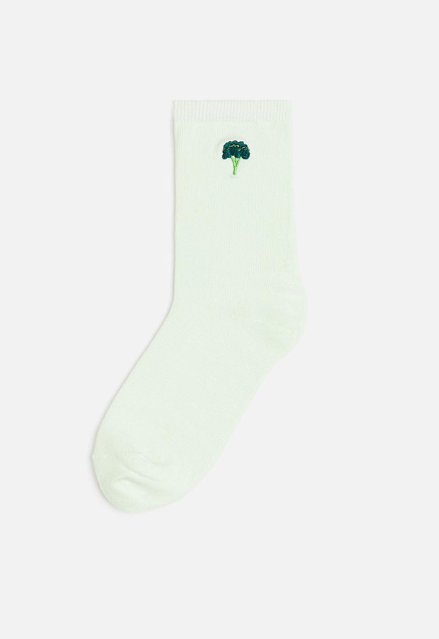 H&M - Socks - light green broccoli 