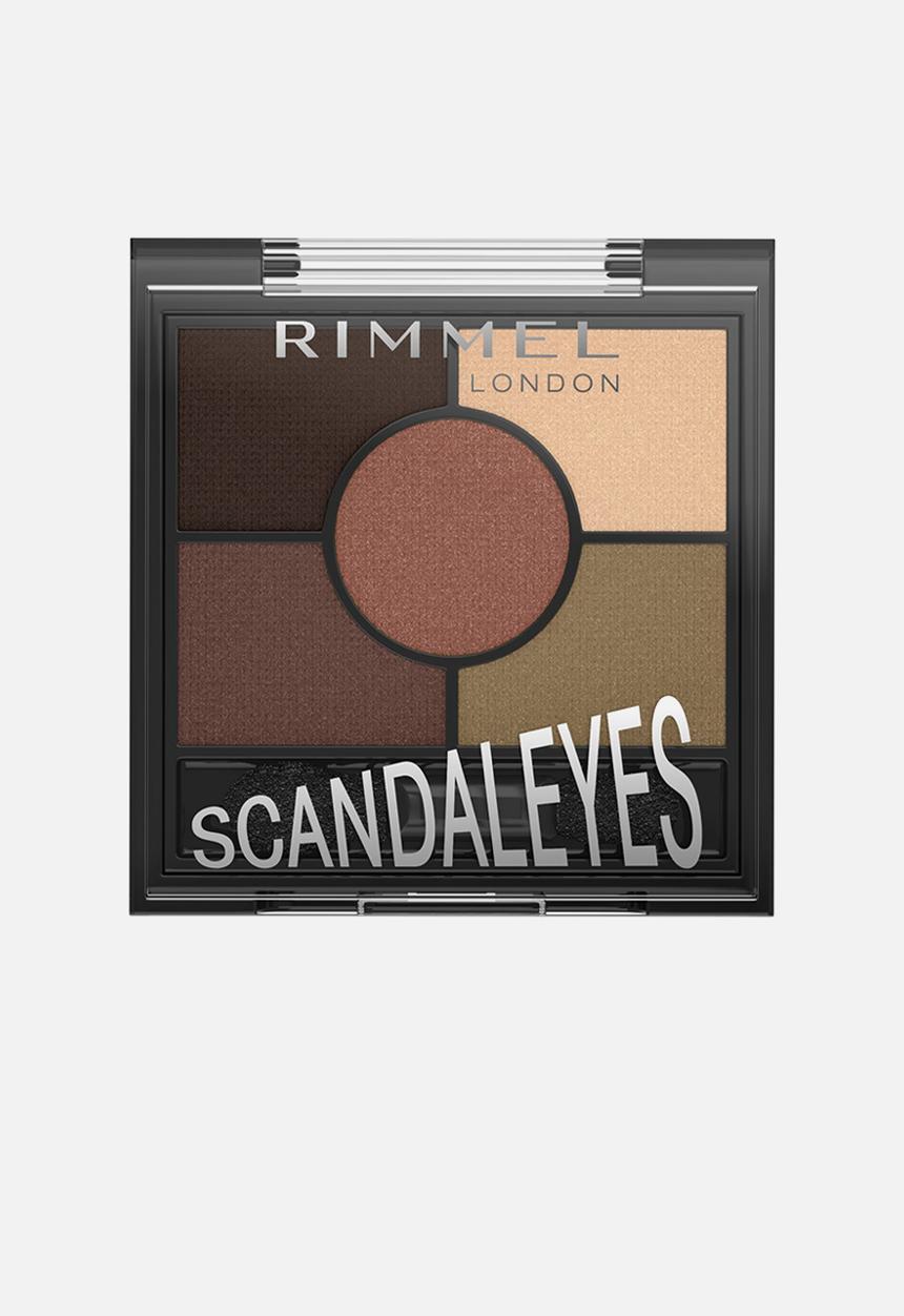 Rimmel - Scandaleyes 5 Pan Palette Eyeshadow - 002 Brixton Brown