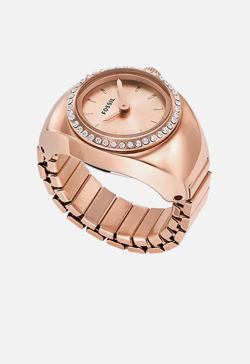 Fossil - Ring watch - rose gold
