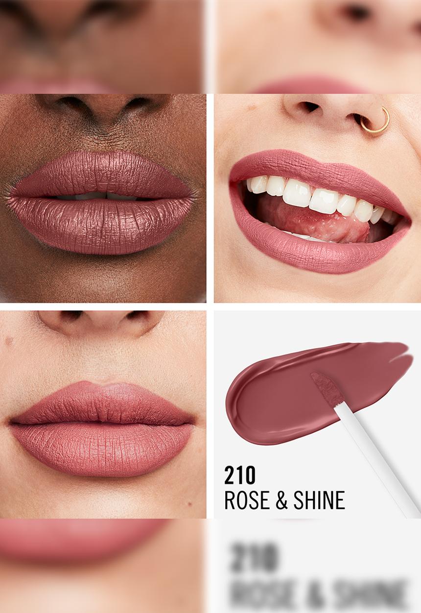 Rimmel - Lasting Mega Matte Liquid Lipstick - 210 - Rose & Shine