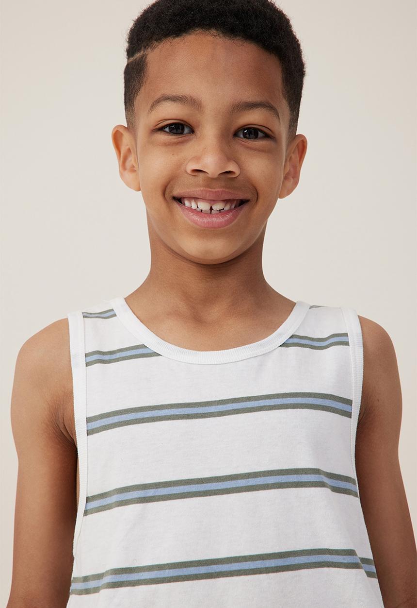 Cotton On - Olsen tank - vanilla stripe