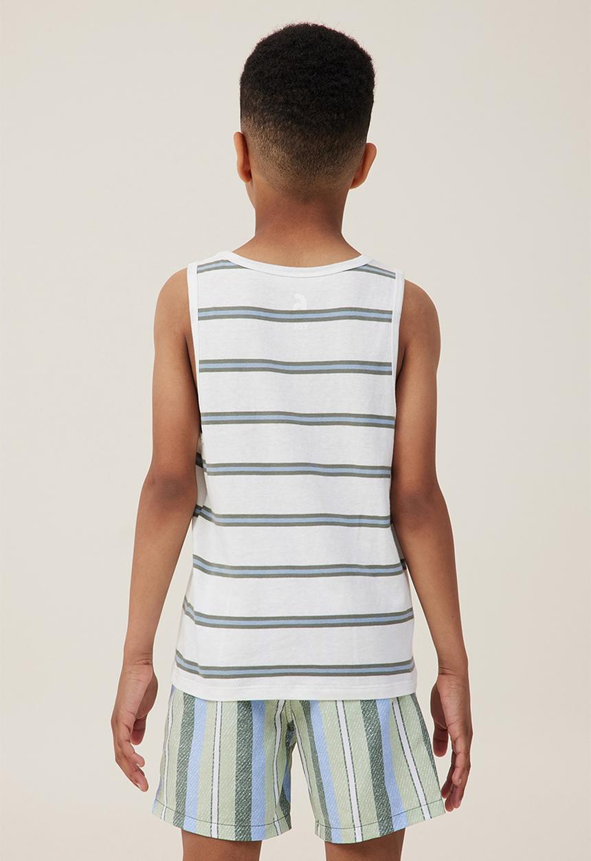 Cotton On - Olsen tank - vanilla stripe