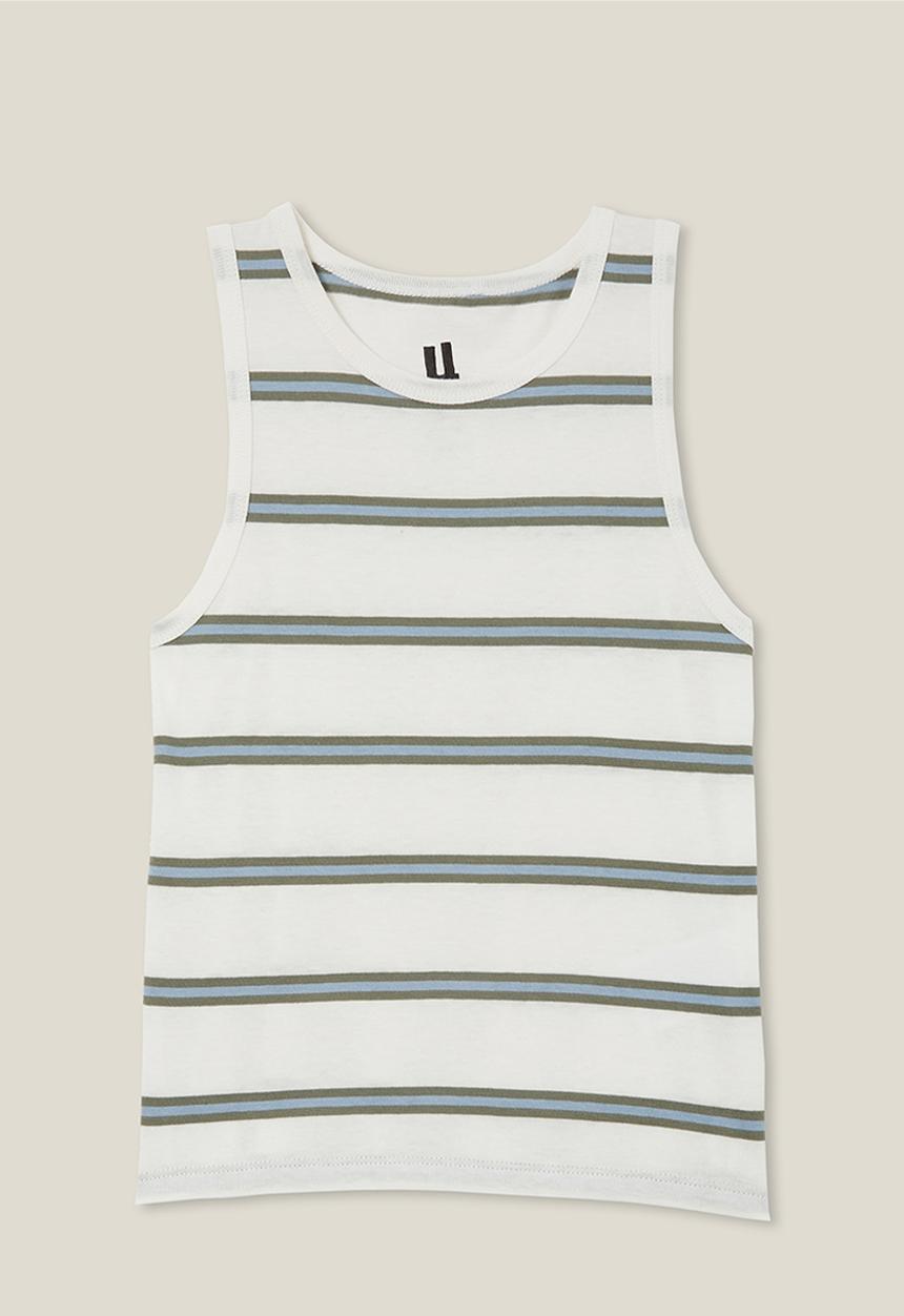 Cotton On - Olsen tank - vanilla stripe