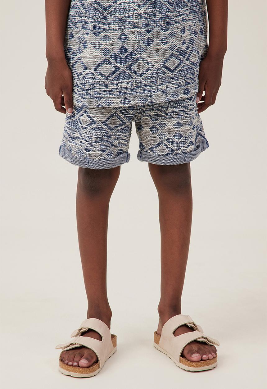 Cotton On - Jett textured short - in the navy texture