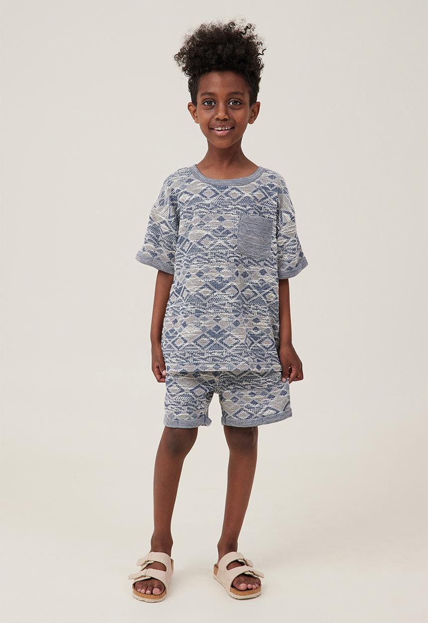 Cotton On - Jett textured short - in the navy texture