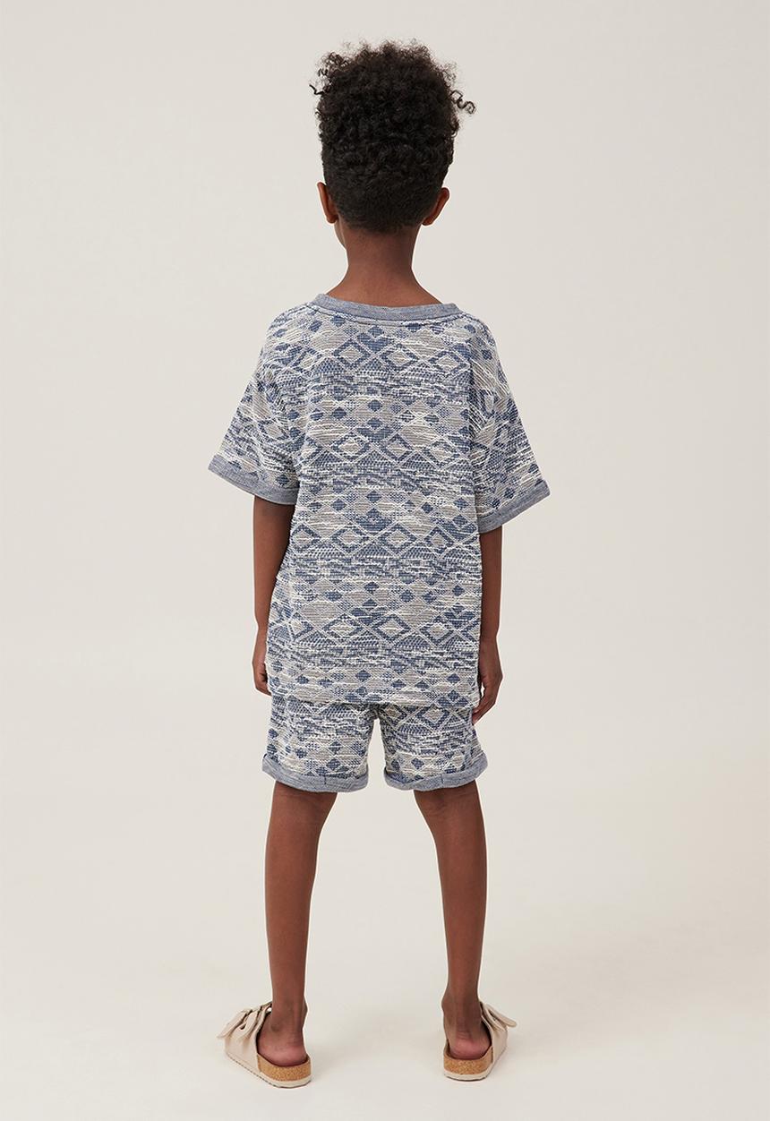 Cotton On - Jett textured short - in the navy texture