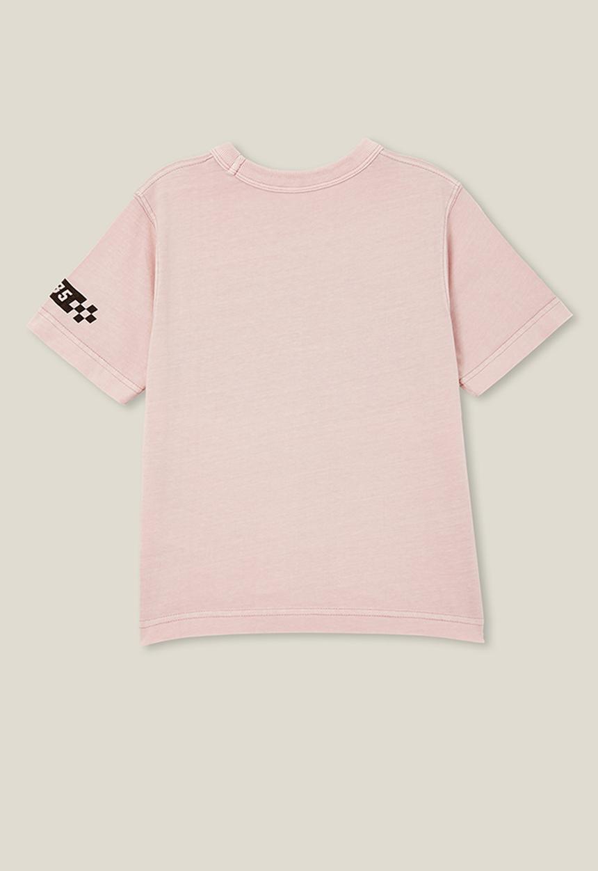 Cotton On - Jonny short sleeve print tee - zephyr/85 motorsports champion