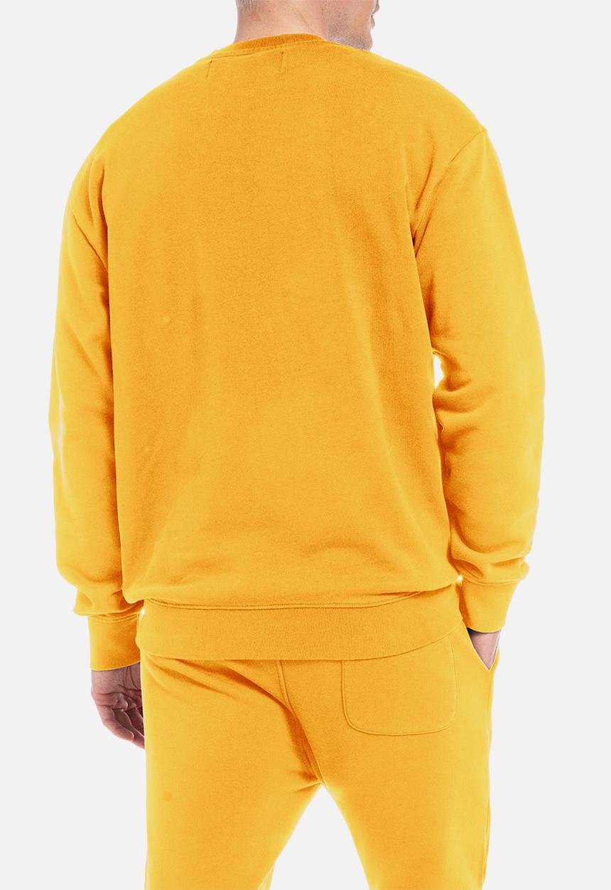 Replay - Organic cotton fleece - ocra yellow