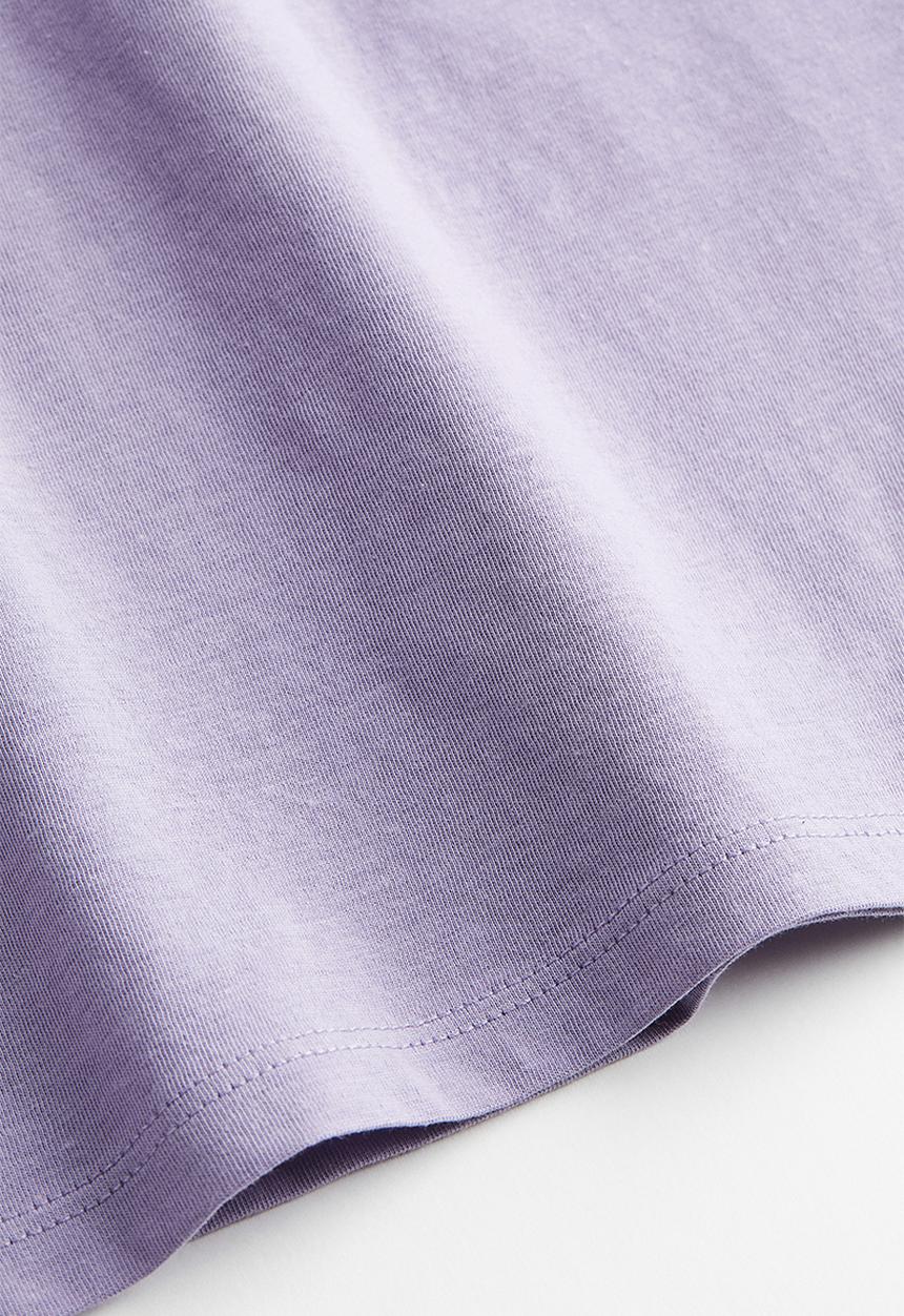 H&M - Cotton T-shirt - purple