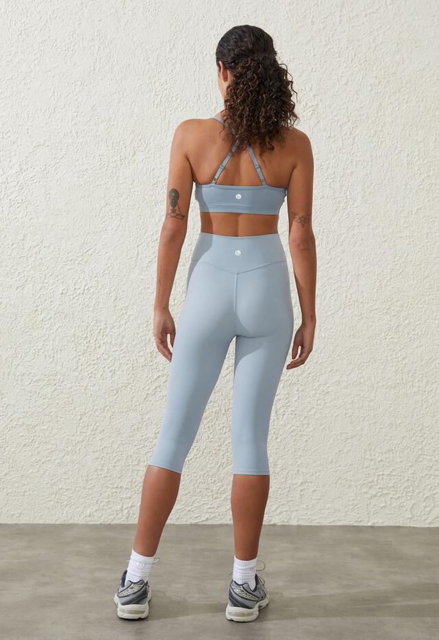 Cotton On - Ultra luxe crossover capri tight - cloud grey