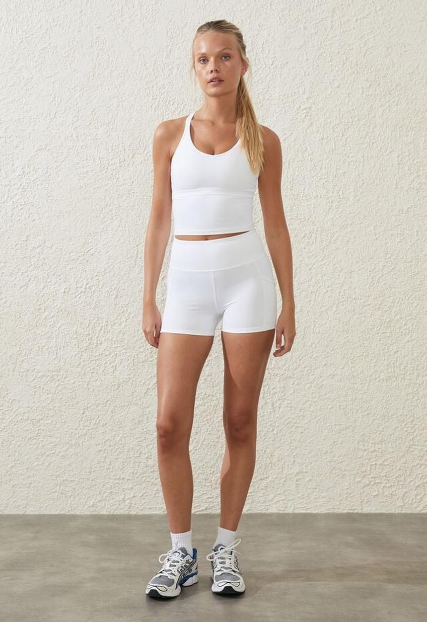 Cotton On - Ultra luxe strappy tank - white