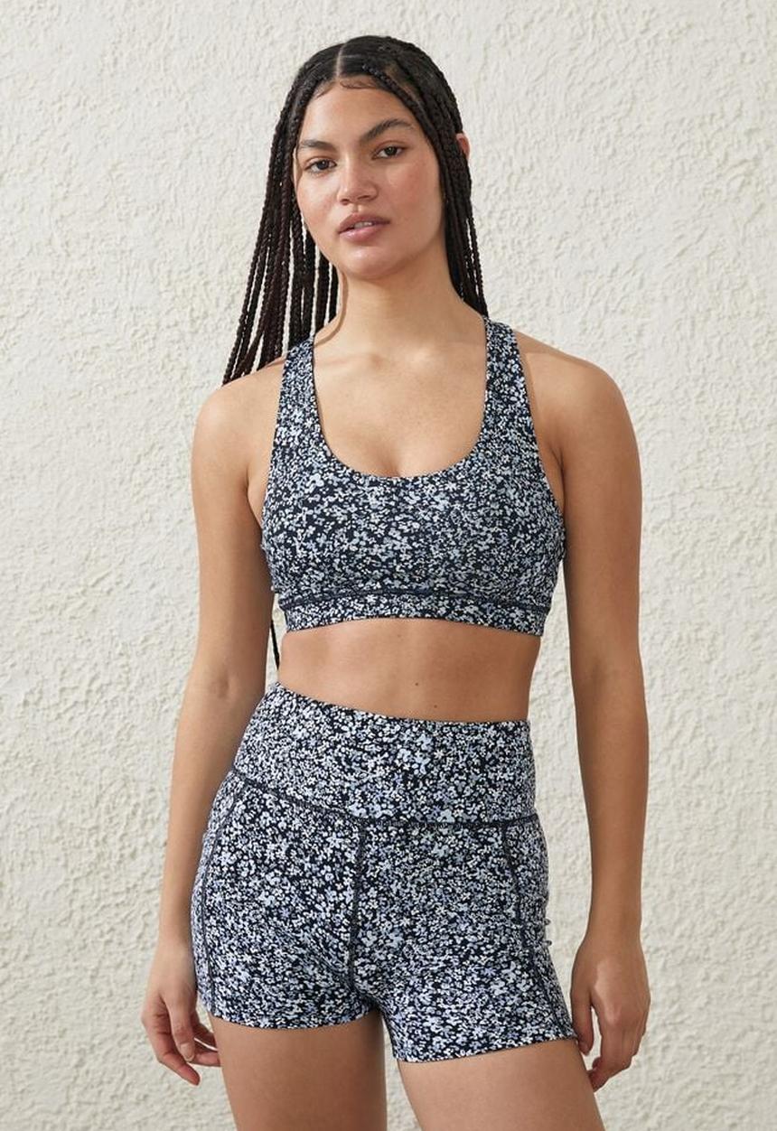 Cotton On - Ultra luxe pocket shortie short - jennie floral ditsy