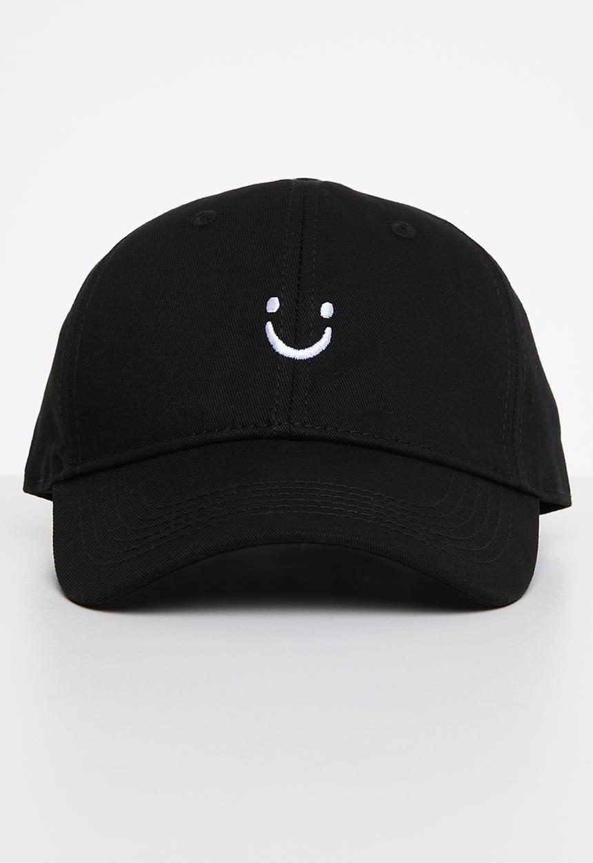 Pop Candy - Smiley cap - black