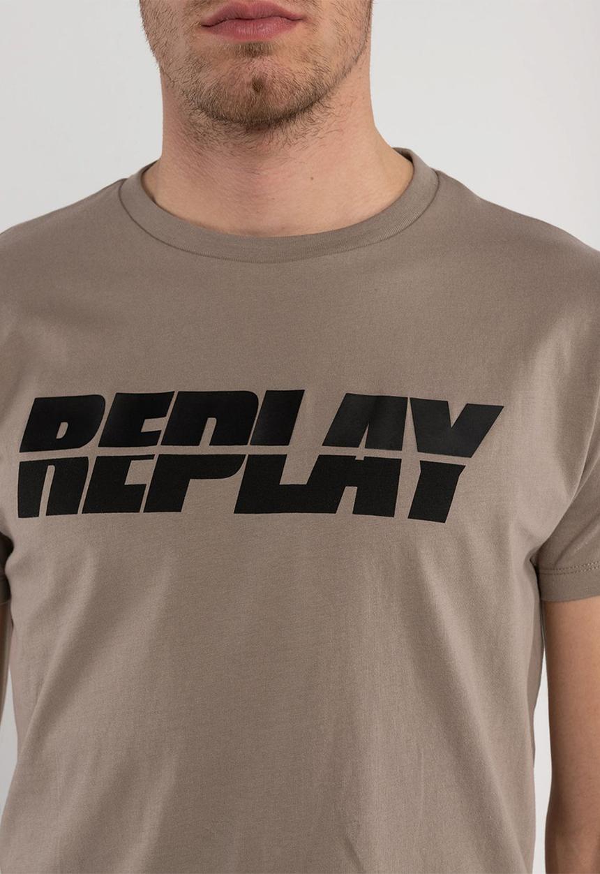 Replay - Basic jersey30/1 - warm grey