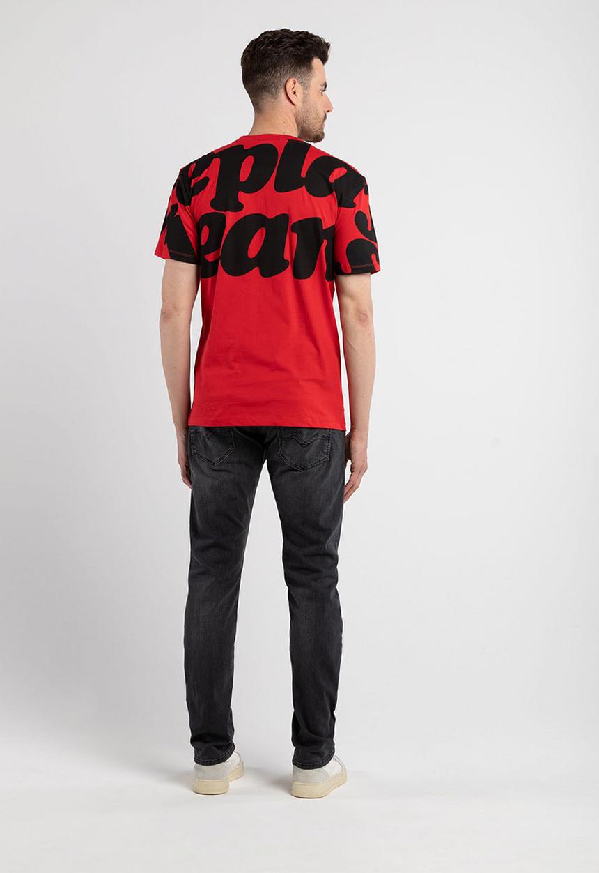 Replay - Basic jersey 30/1 - poppy red