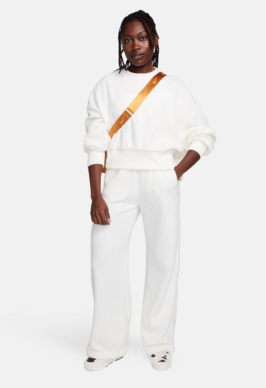 Nike - W Nsw plsh mod crop crew - sail / sanddrift