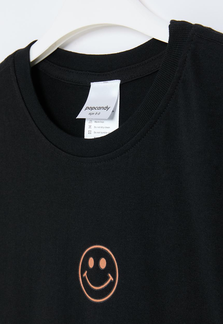 Pop Candy - Smiley tee - black