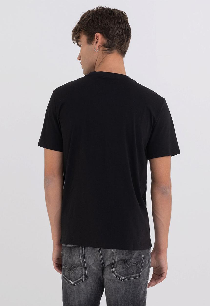 Replay - Compact cotton jersey - black