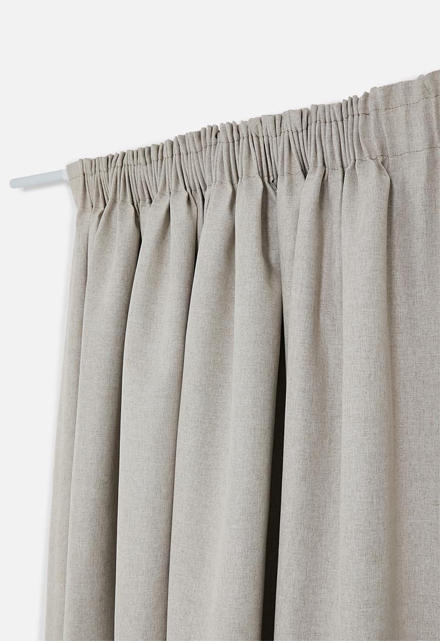 Design Collection - Blockout taped curtain - neutral