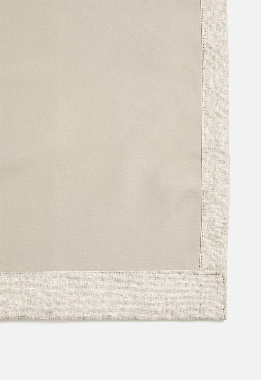 Design Collection - Blockout taped curtain - neutral