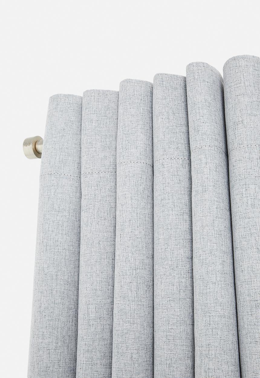 Design Collection - Blockout eyelet curtain - light grey