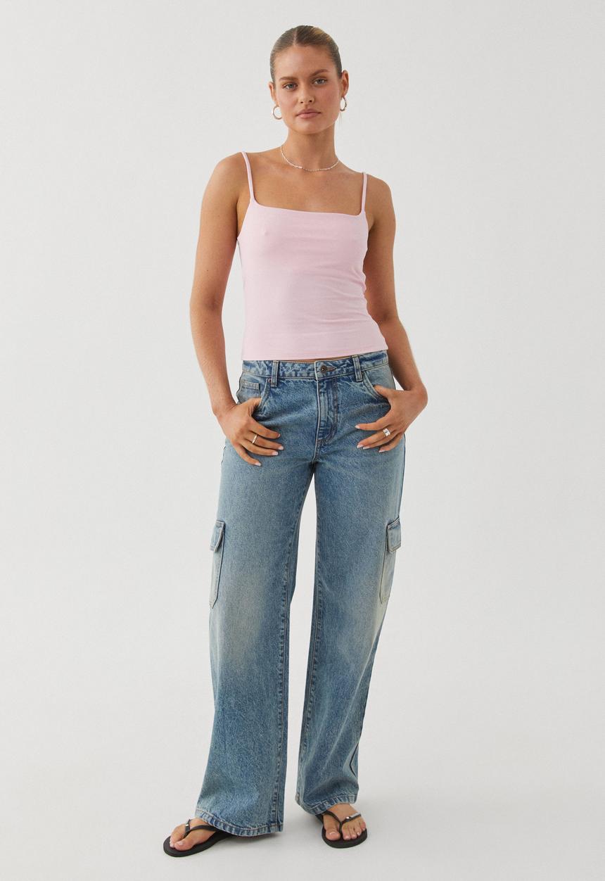Supré  - Luxe Strappy Cami - Baby Pink