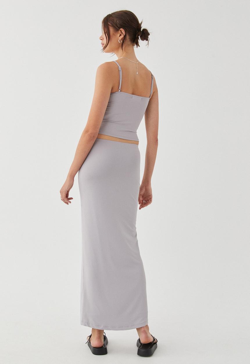 Supré  - Luxe Hipster Maxi Skirt - Bluestone