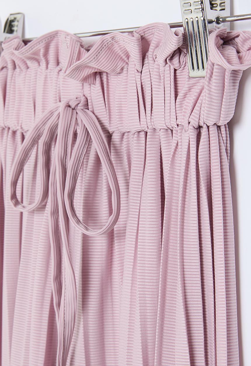 Pop Candy - Girls drawstring wide leg pants - pink