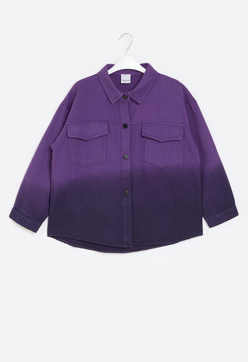 Pop Candy - Ombre shacket - purple