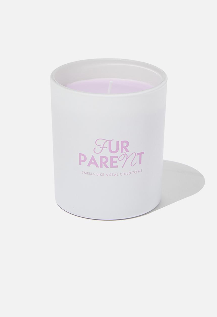 Typo - Tell It Like It Is Candle - pale lavender fur parent