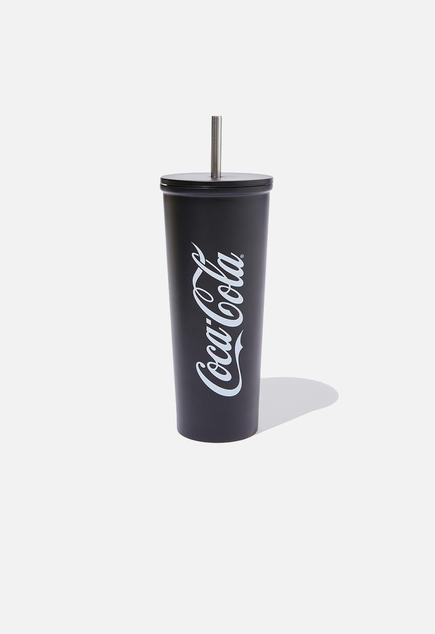 Typo - Collab metal smoothie cup - lcn cok coca-cola black