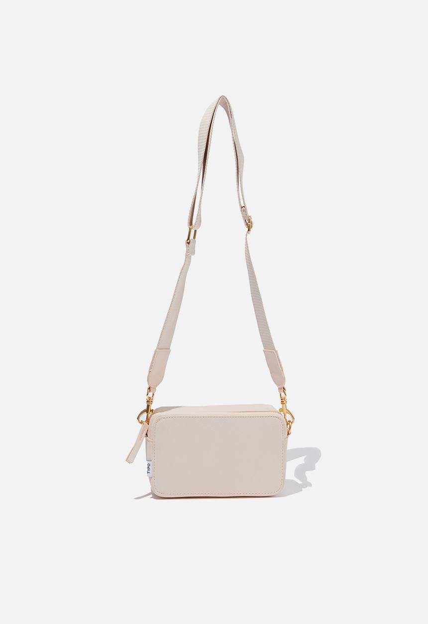 Typo - Gigi camera cross body bag - ballet blush